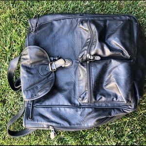 Medium sized Black backpack